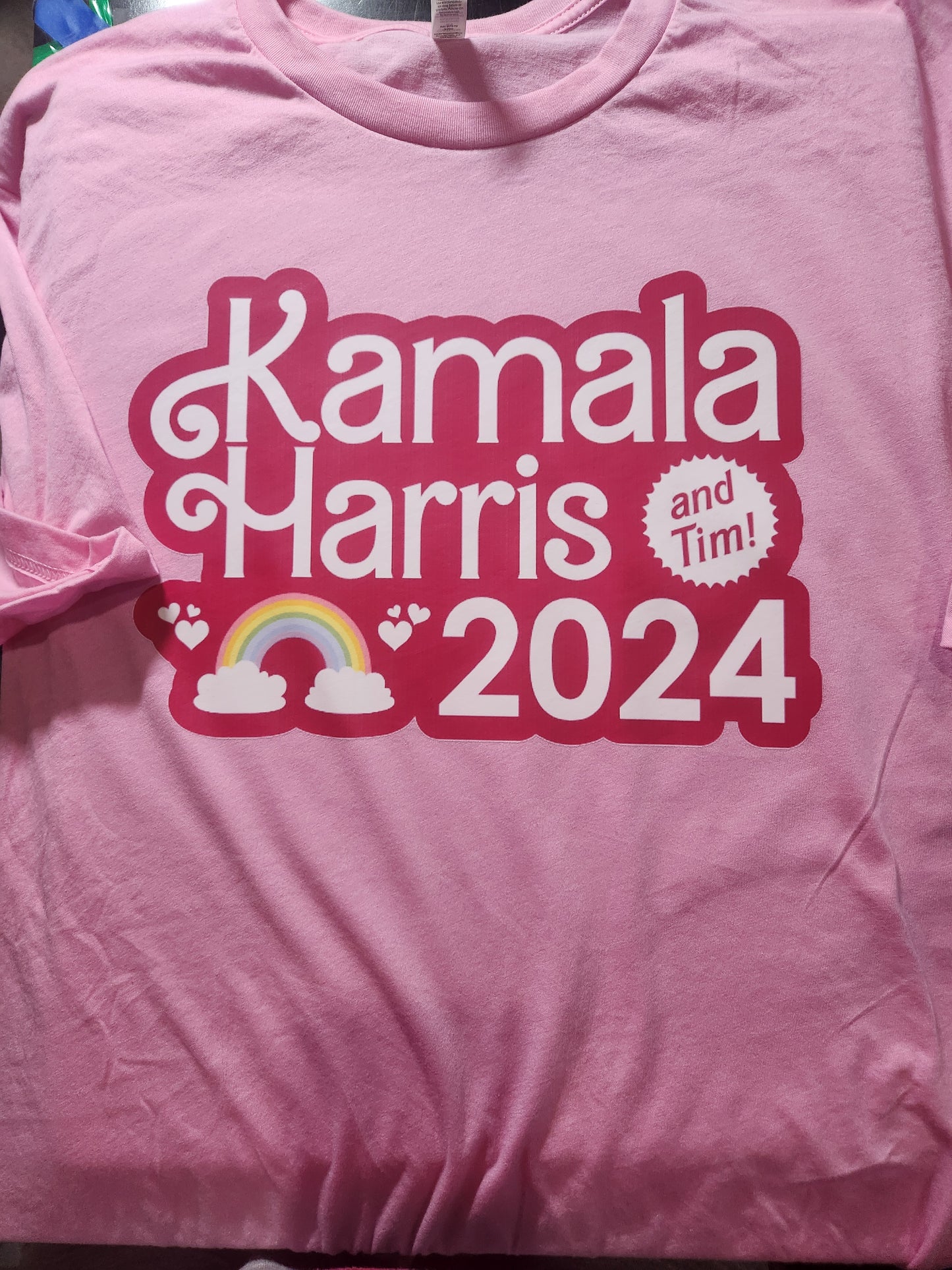 Kamala Harris (And Tim!) Barbie T-Shirt