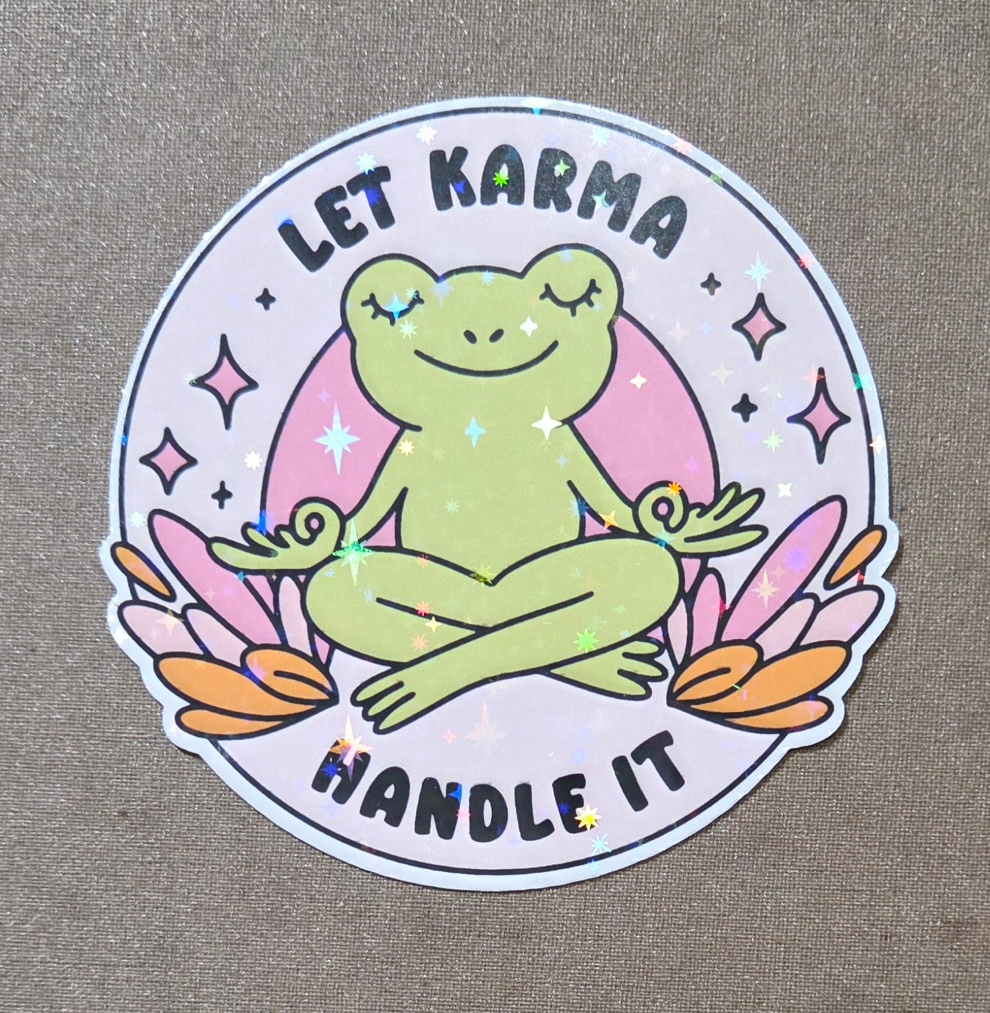 Let Karma Handle It Sticker