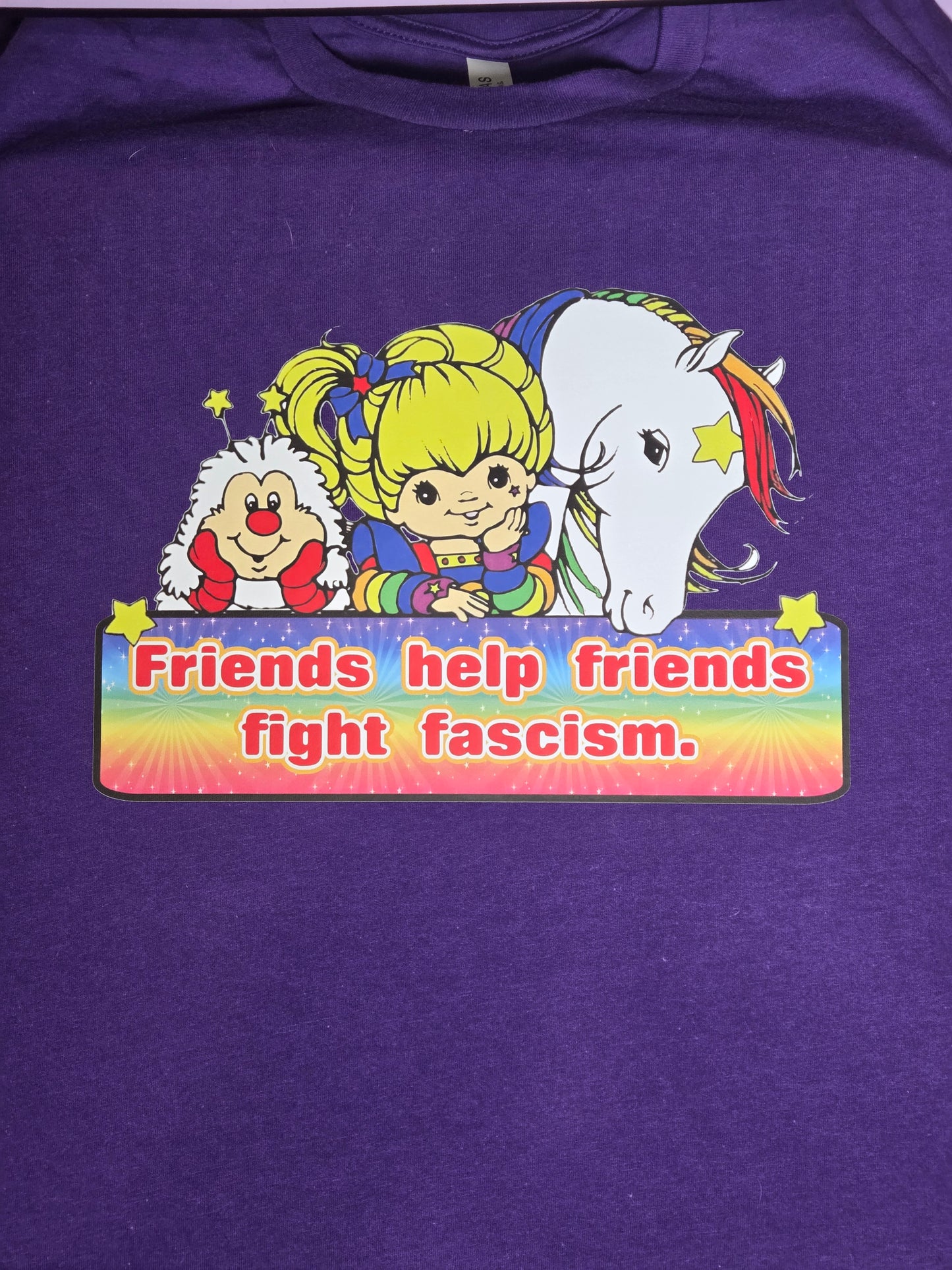 Friends Help Friends Fight Fascism T-Shirt