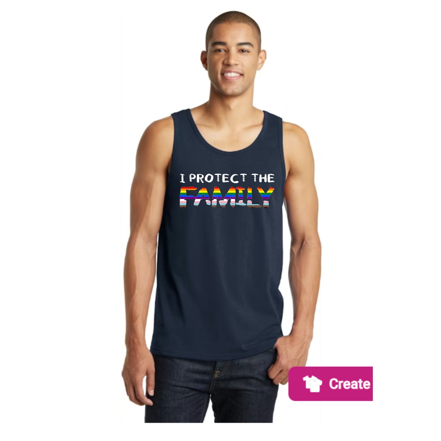I Protect the Family Tank Top