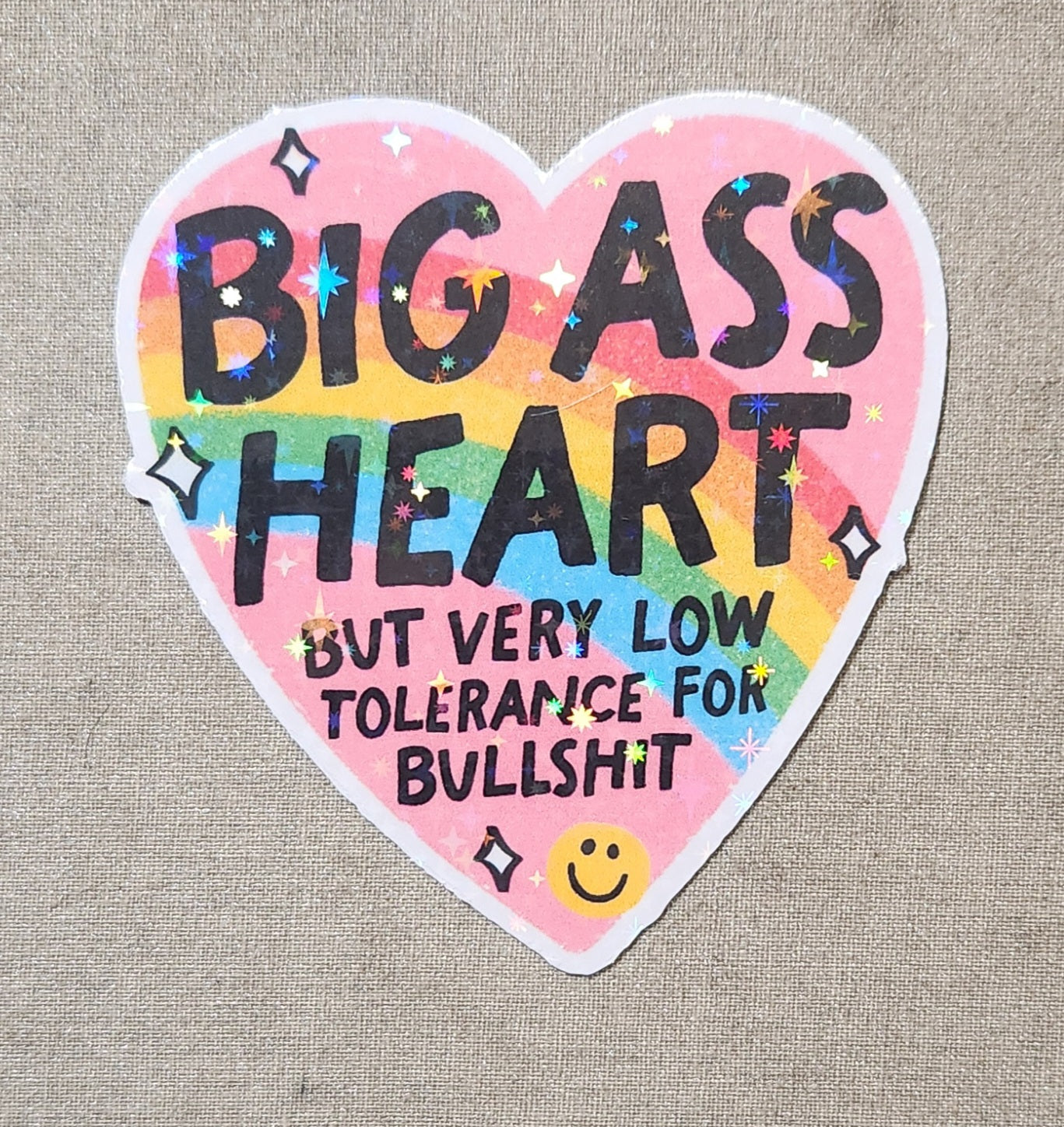 Big Ass Heart Sticker