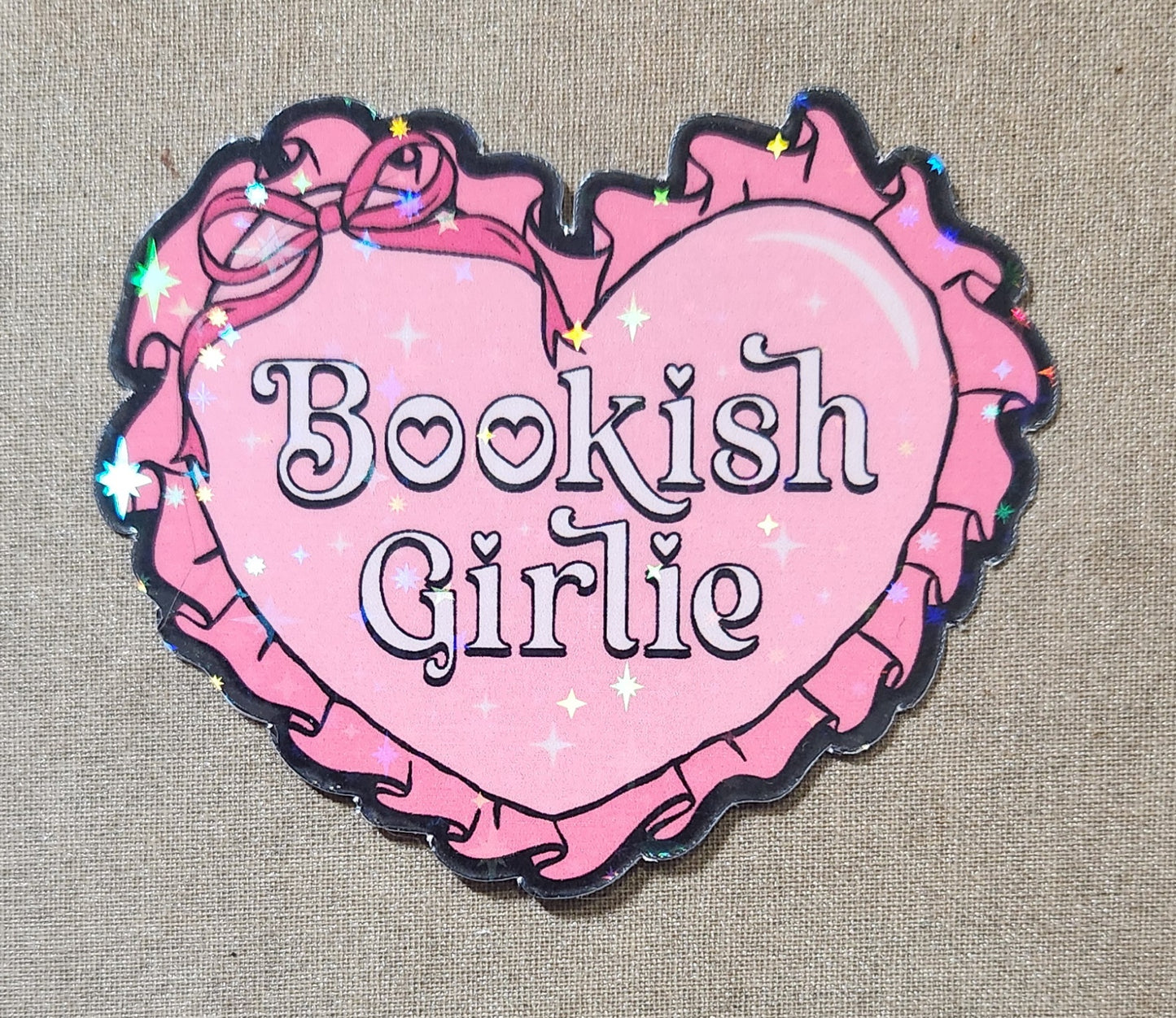 Bookish Girlie Sticker