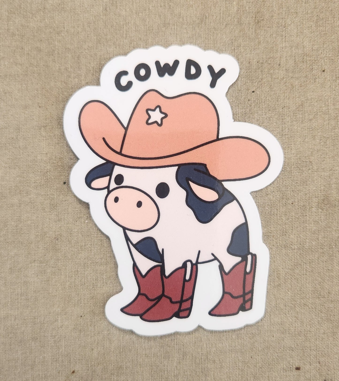Cowdy Sticker