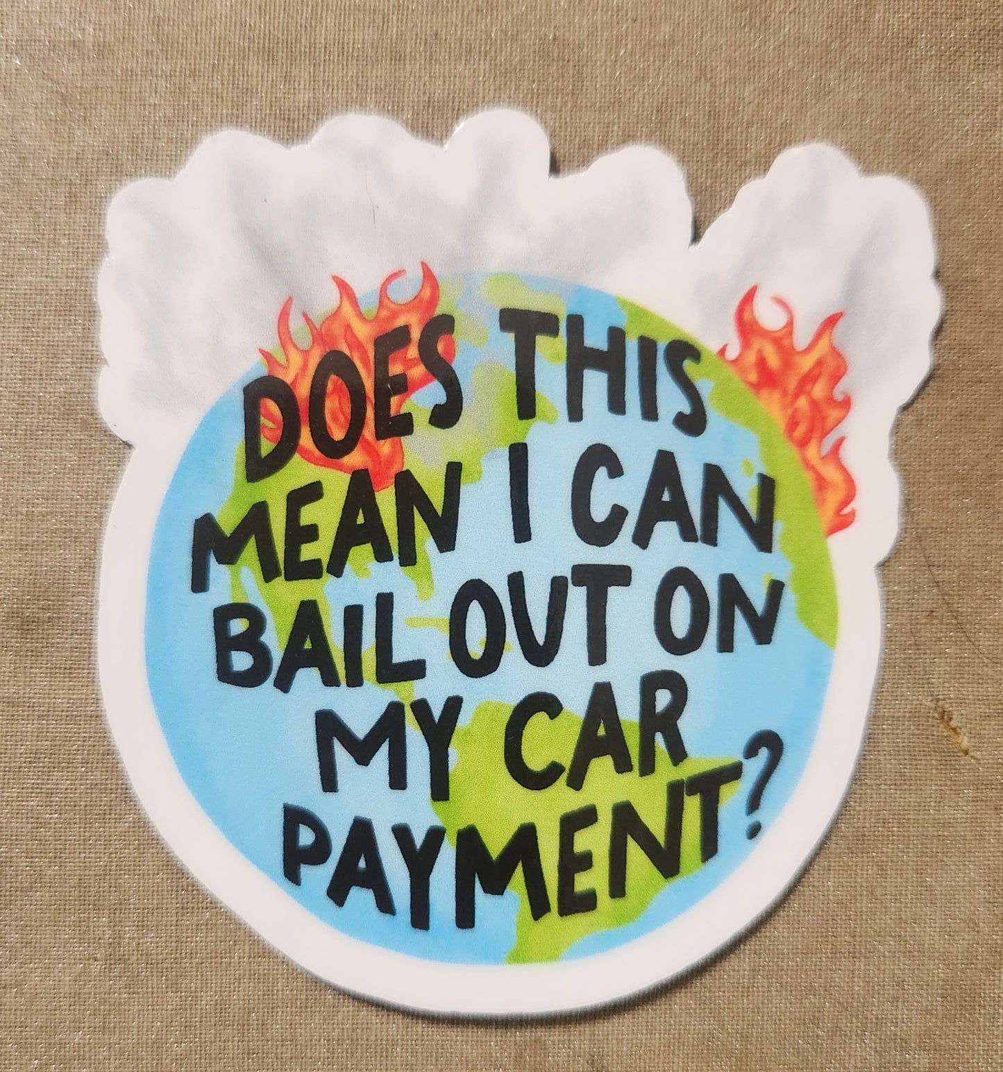 Does This Mean I Can Bail Out on My Car Payment? Sticker