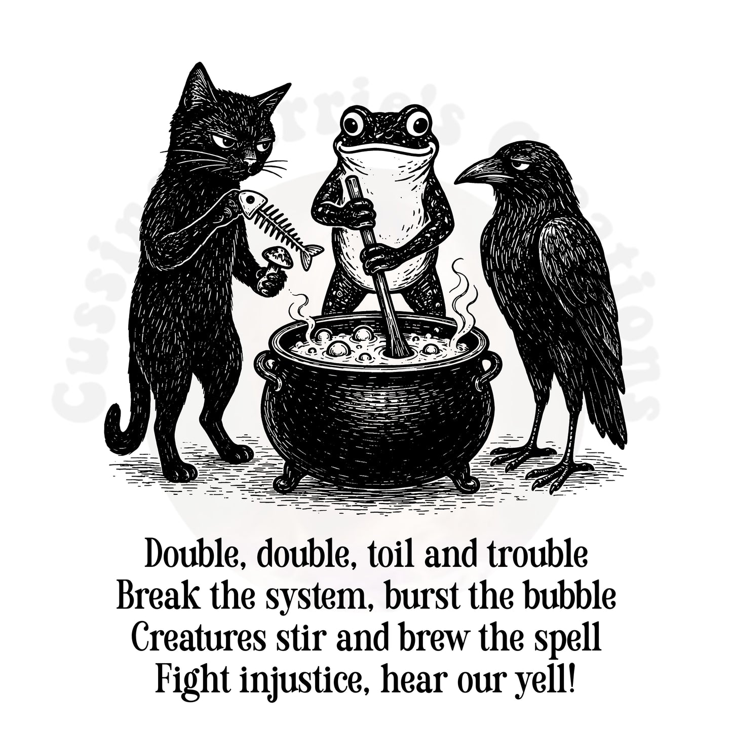Double Double Toil and Trouble T-Shirt