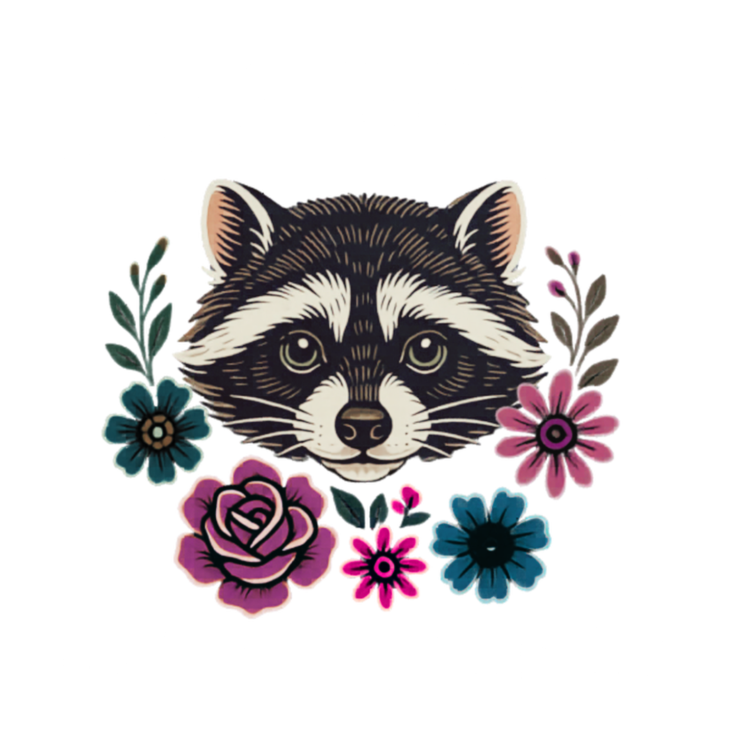 Feral Grandmas Against Fascism T-Shirt (Jewel tone)