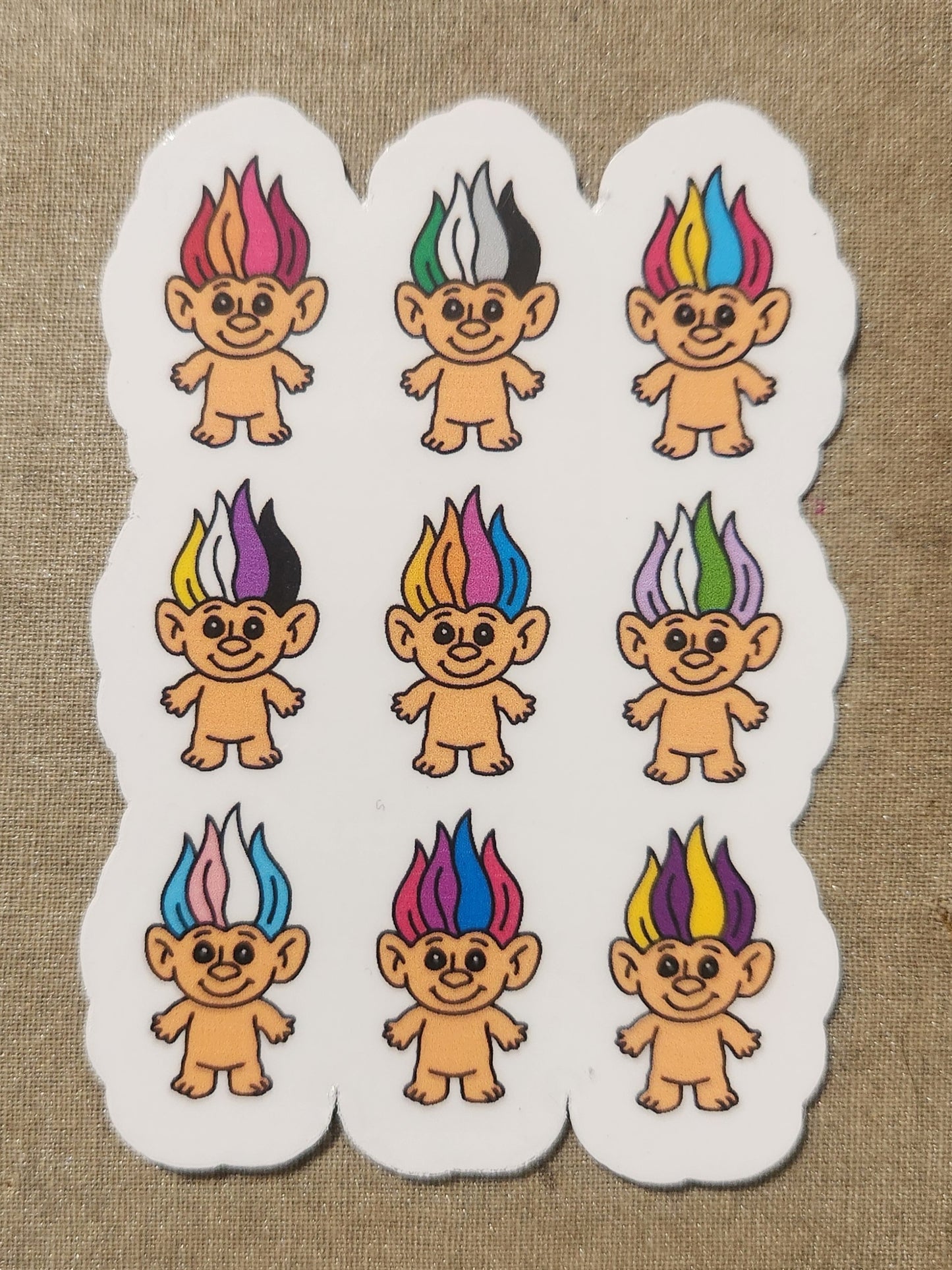 LGBTQIA2S+ Trolls Sticker