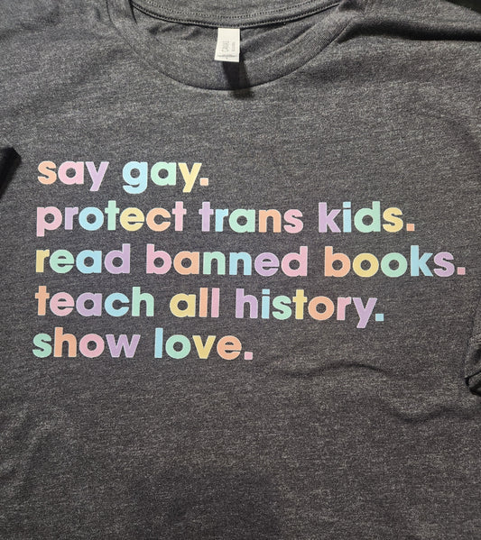 Say Gay T-Shirt