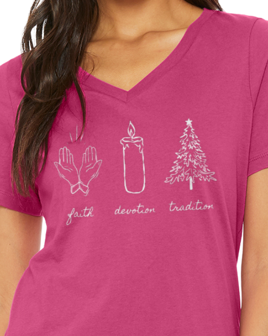Faith Devotion Tradition Subtle FDT T-shirt