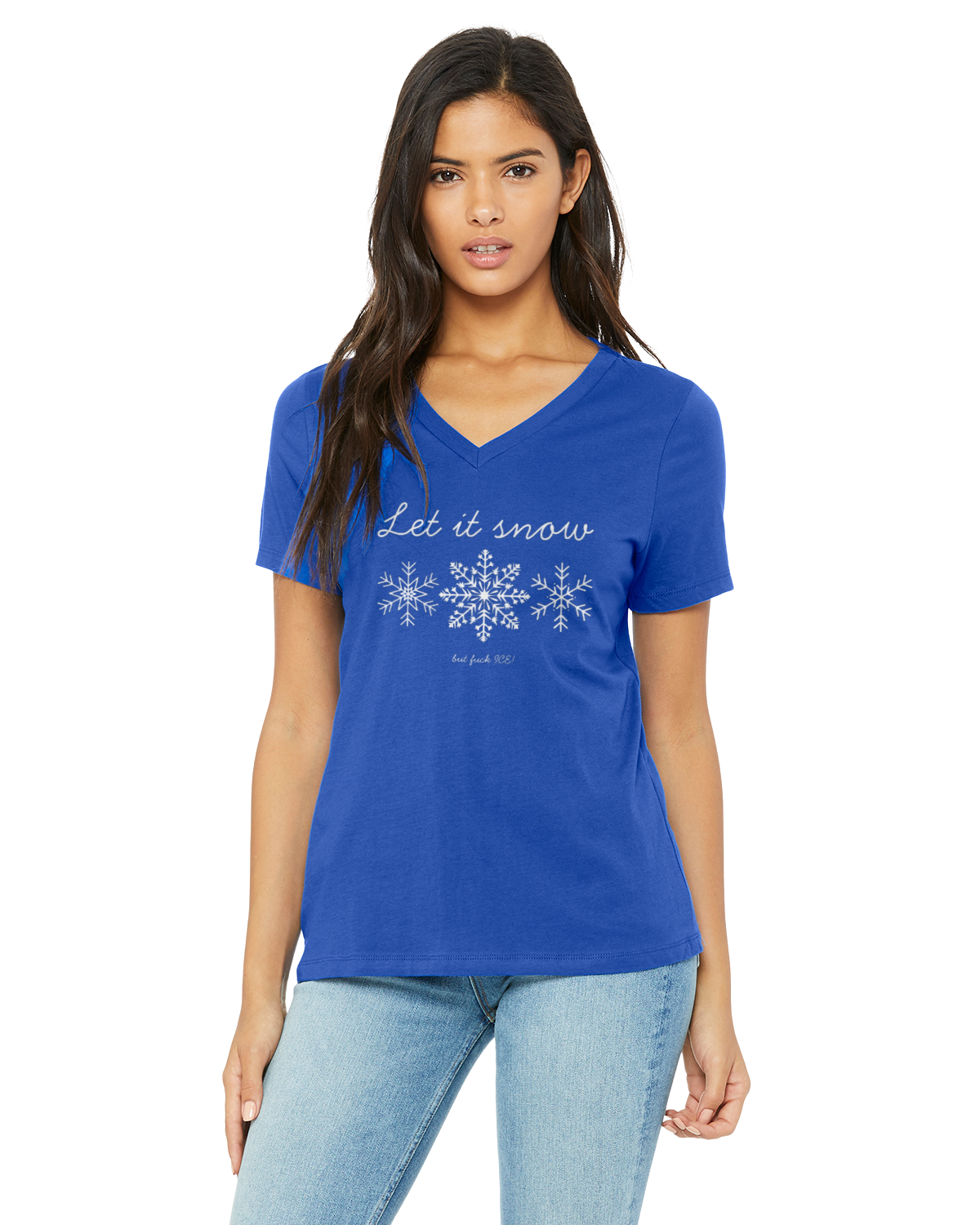 Let It Snow but Fuck ICE T-Shirt