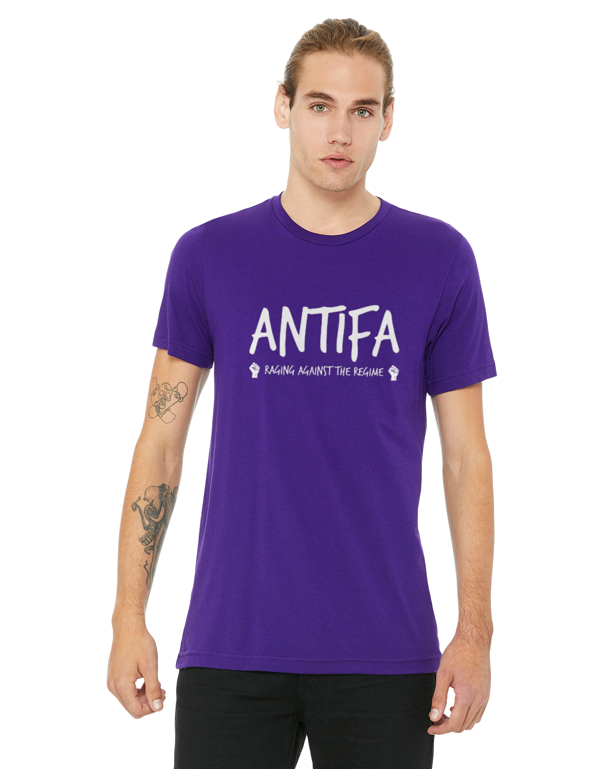 ANTIFA Raging Against the Regime T-Shirt