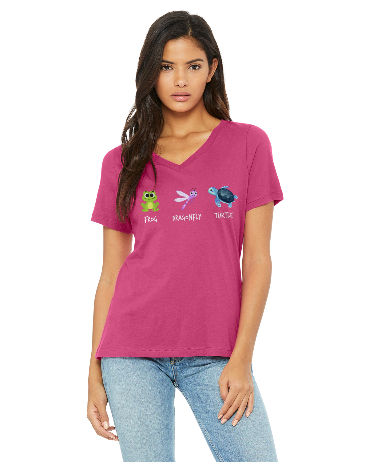 Frog Dragonfly Turtle T-Shirt
