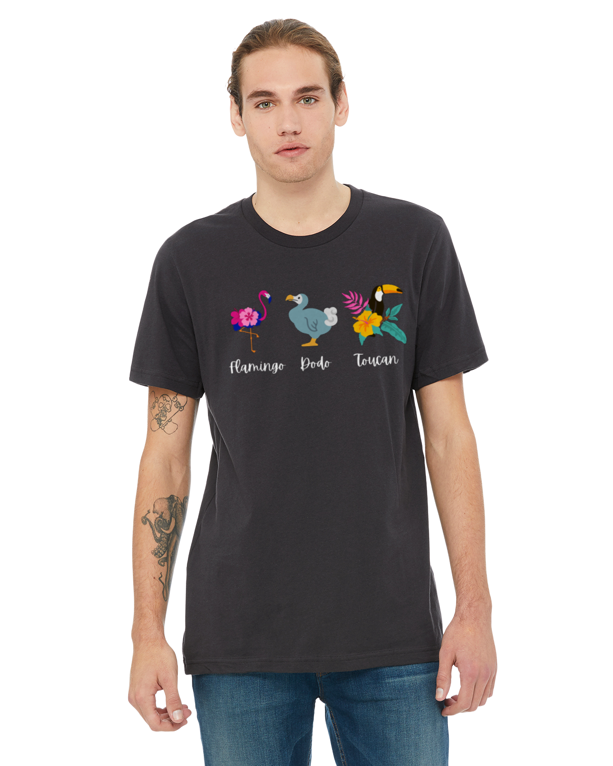Flamingo Dodo Toucan T-Shirt