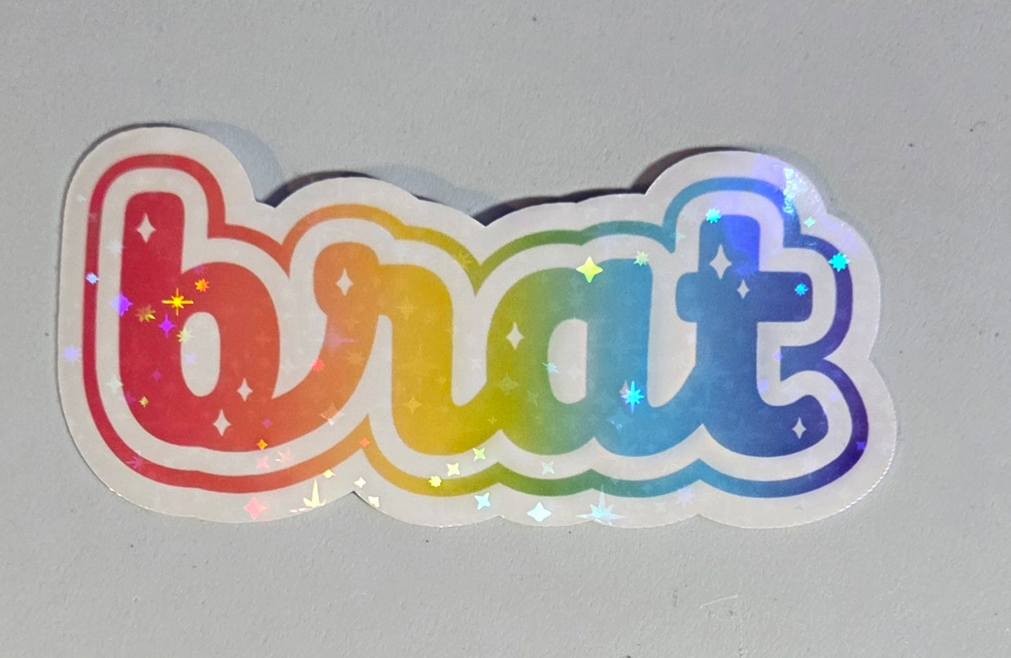 Brat Sticker