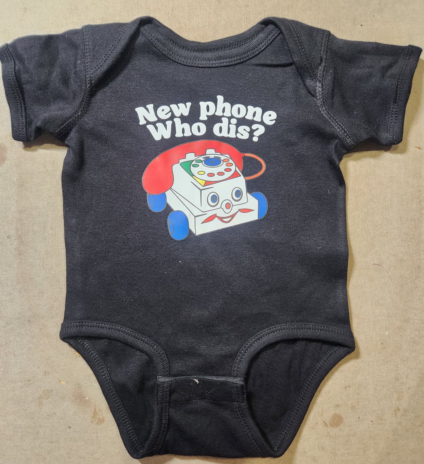 New Phone Who Dis? Onesie
