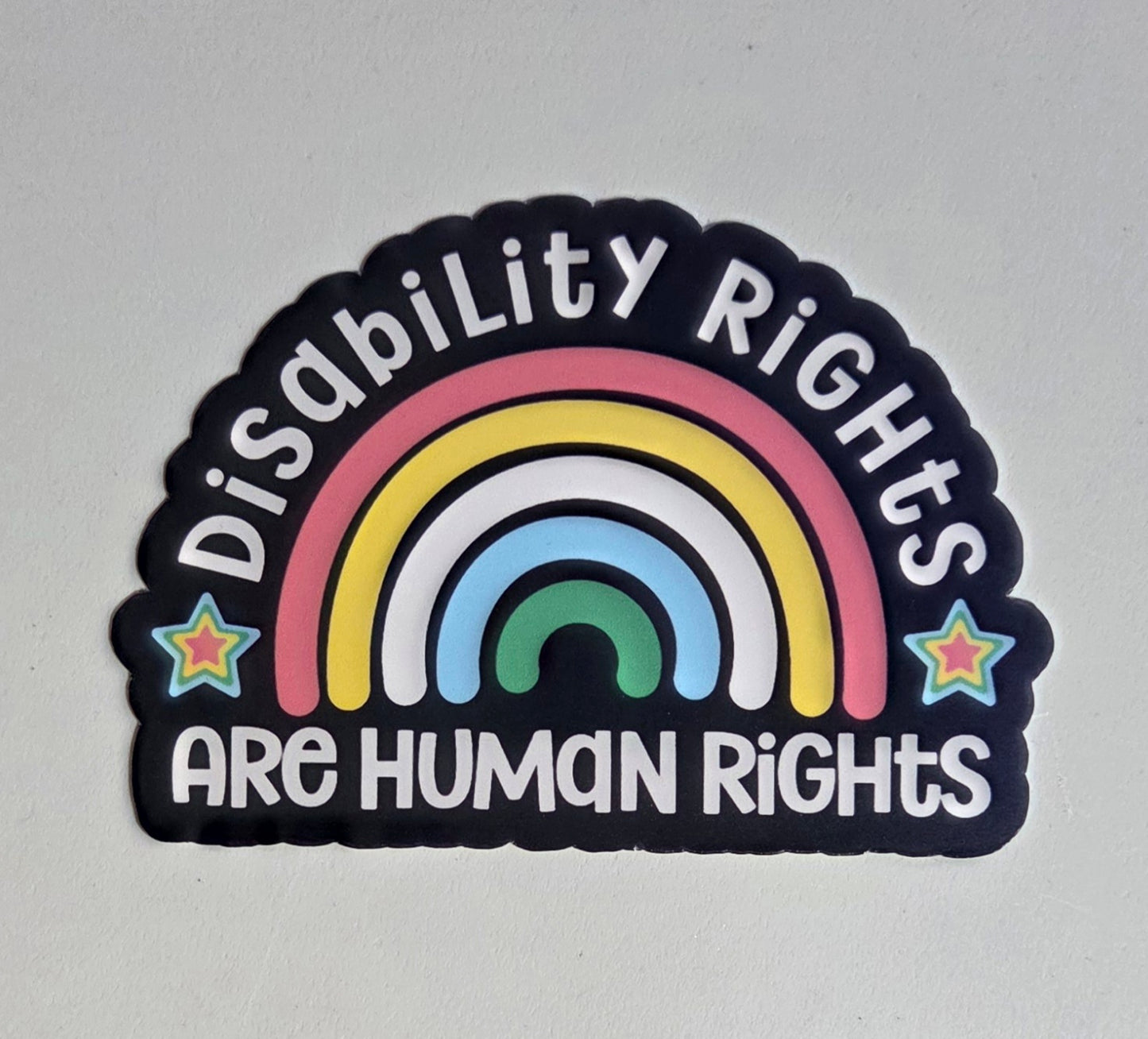Disability Rights Are Human Rights Sticker