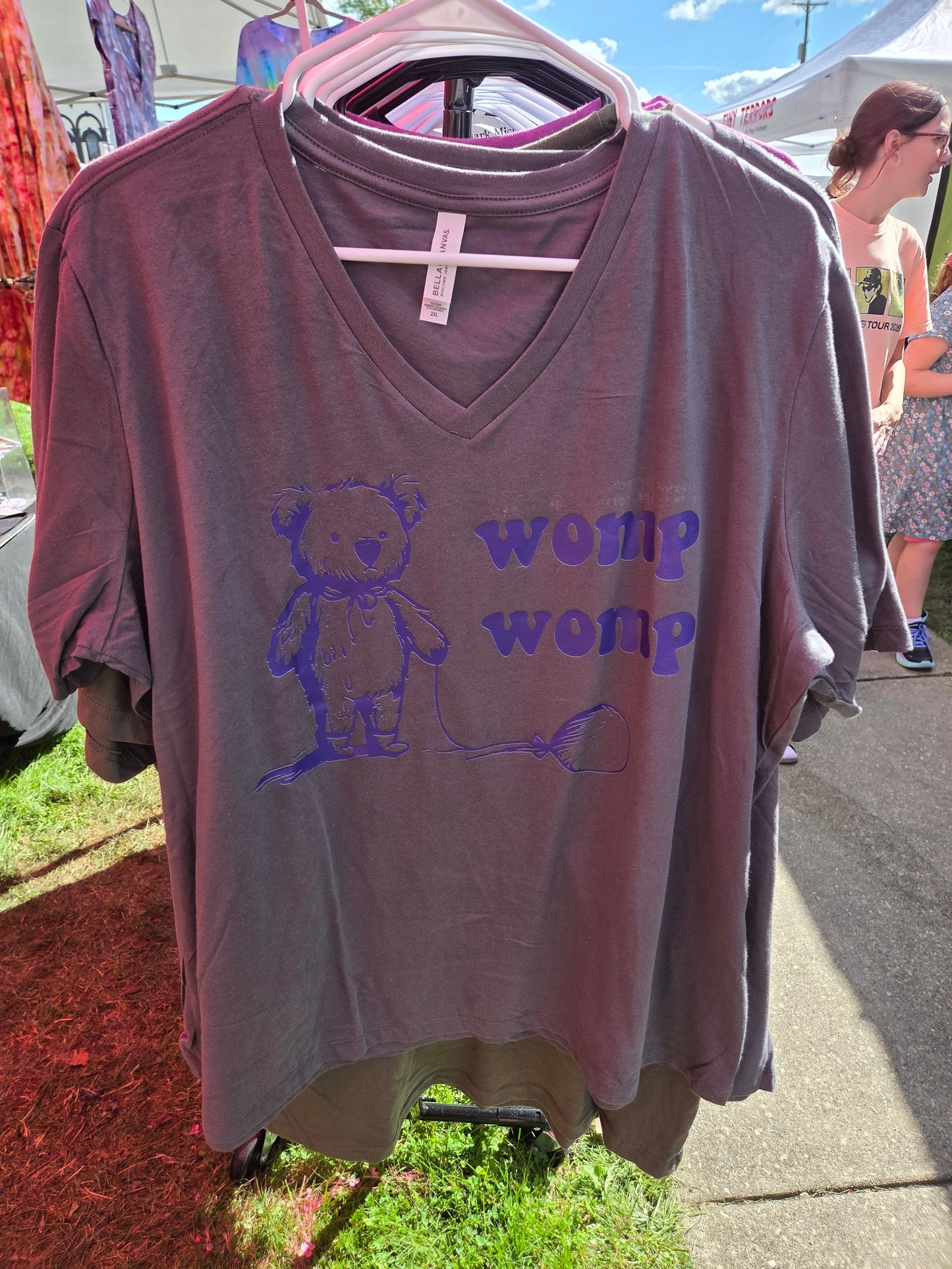 Womp Womp T-Shirt Size 2X Asphalt Grey