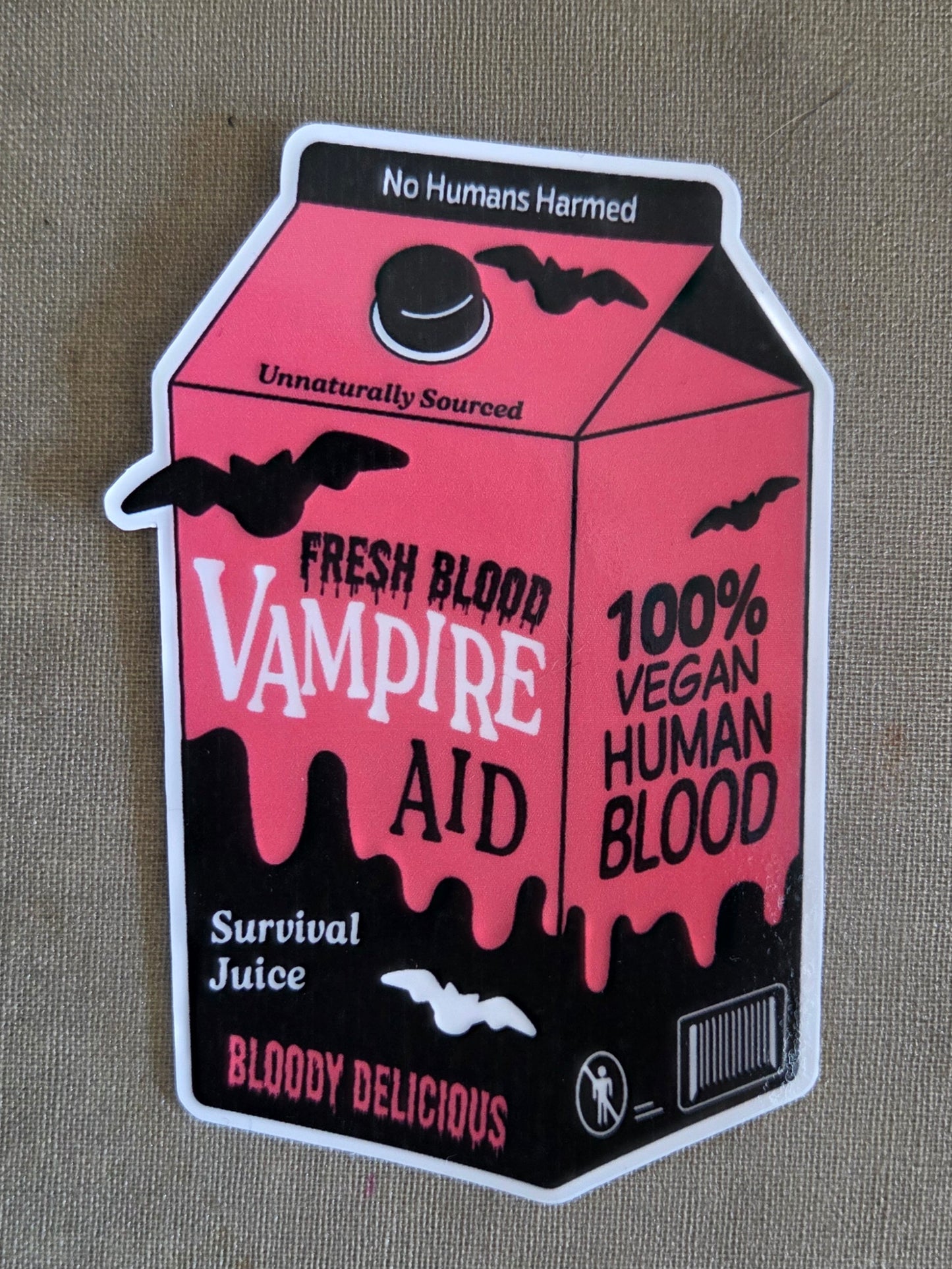 Vampire Aid Sticker