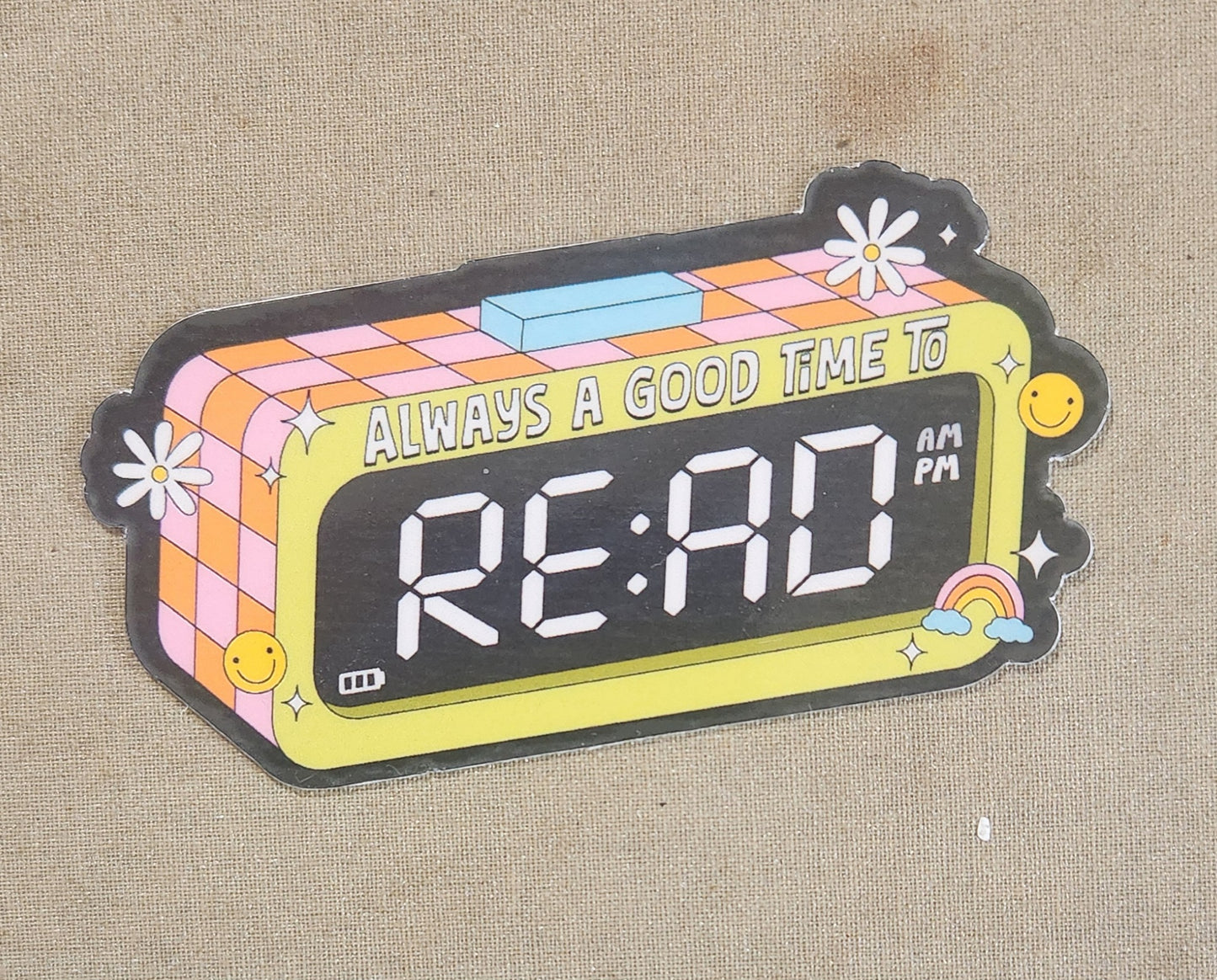 Always A Good Time To Read Sticker