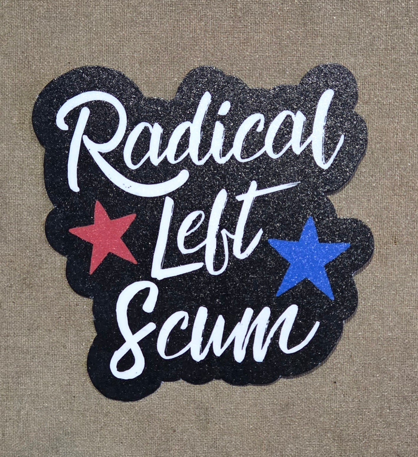 Radical Left Scum Sticker (Starry Edition)