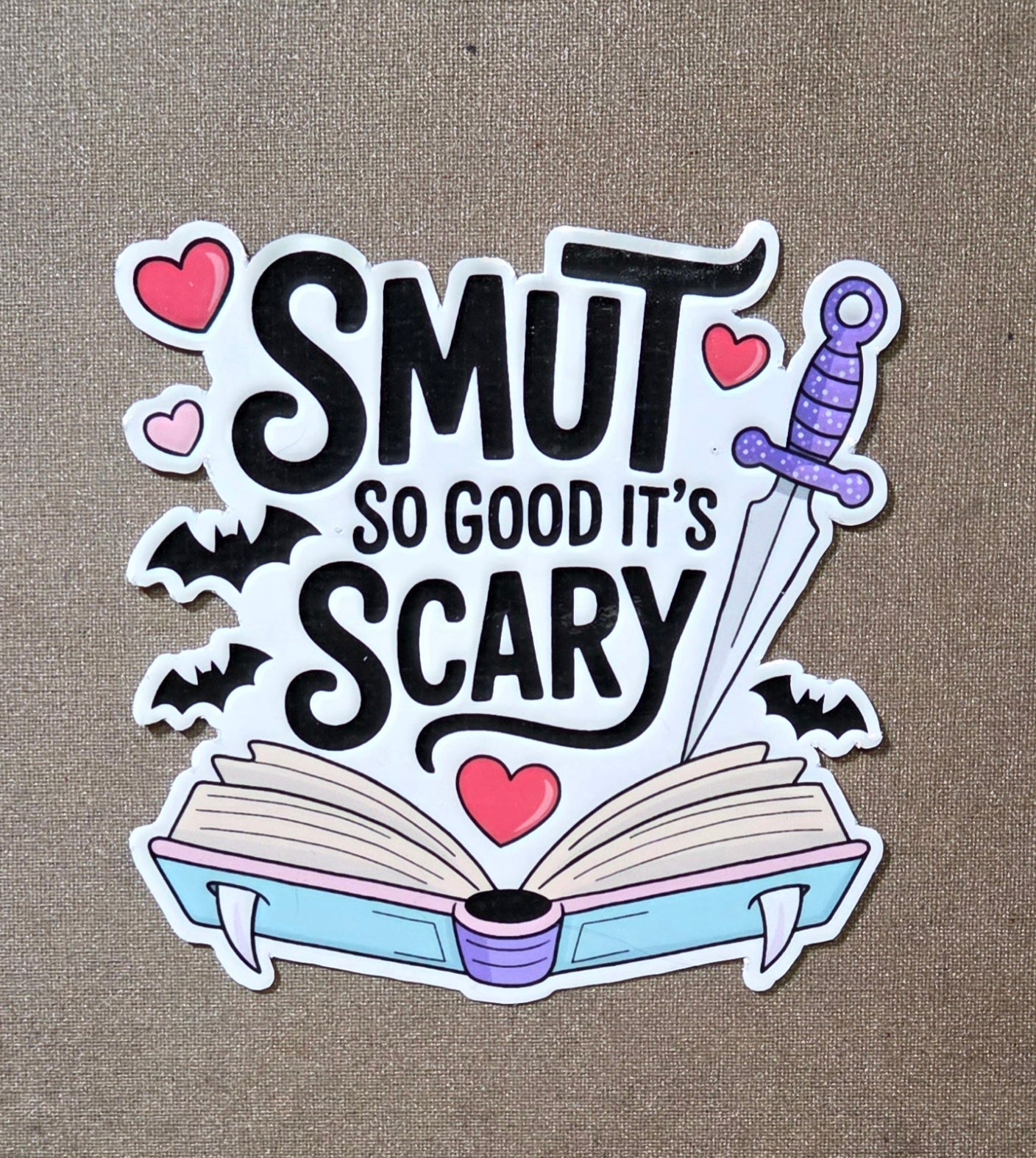 Smut So Good It's Scary Sticker
