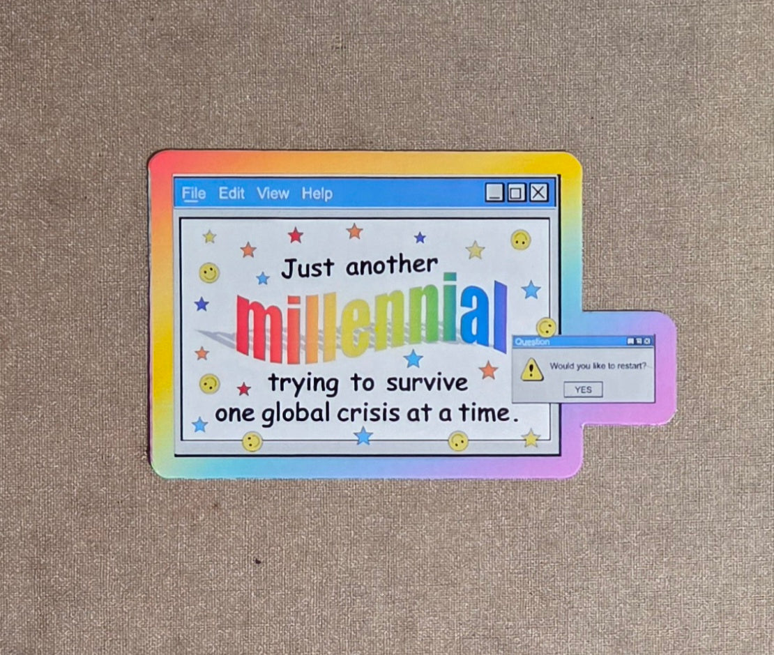 Just Another Millennial Sticker