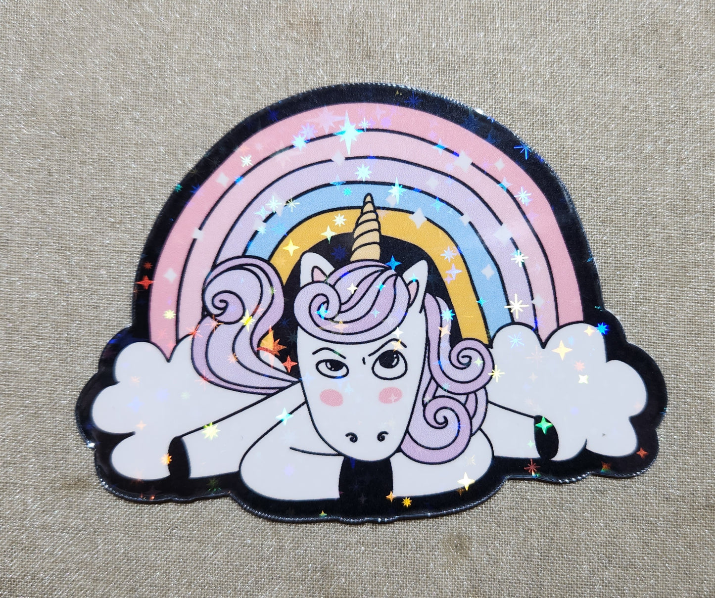 Sassy Unicorn Sticker