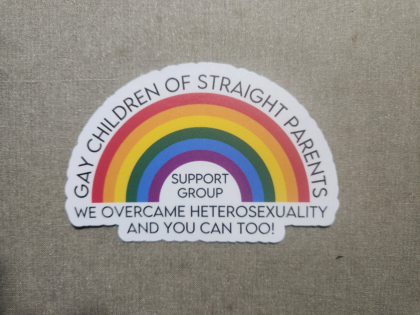 Gay Children of Straight Parents Support Group Sticker