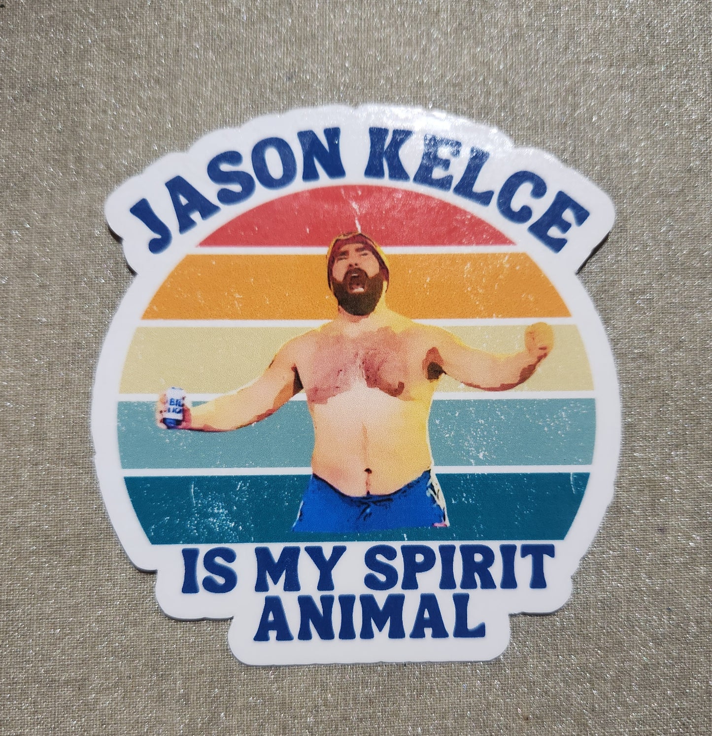 Jason Kelce is My Spirit Animal Sticker