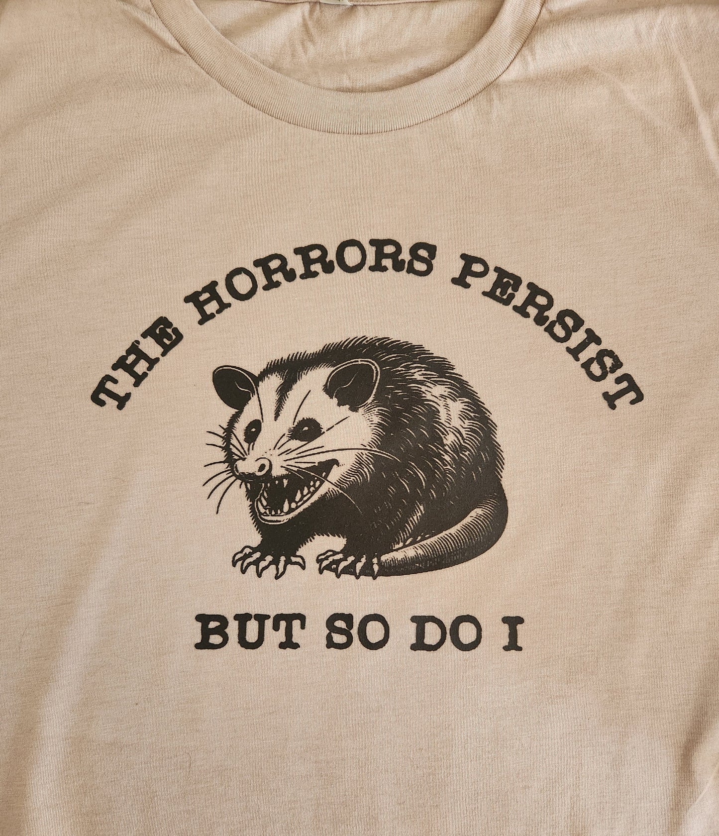 The Horrors Persist But So Do I Shirt