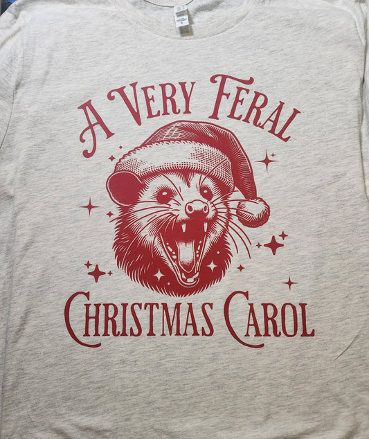 A Very Feral Christmas Carol T-Shirt