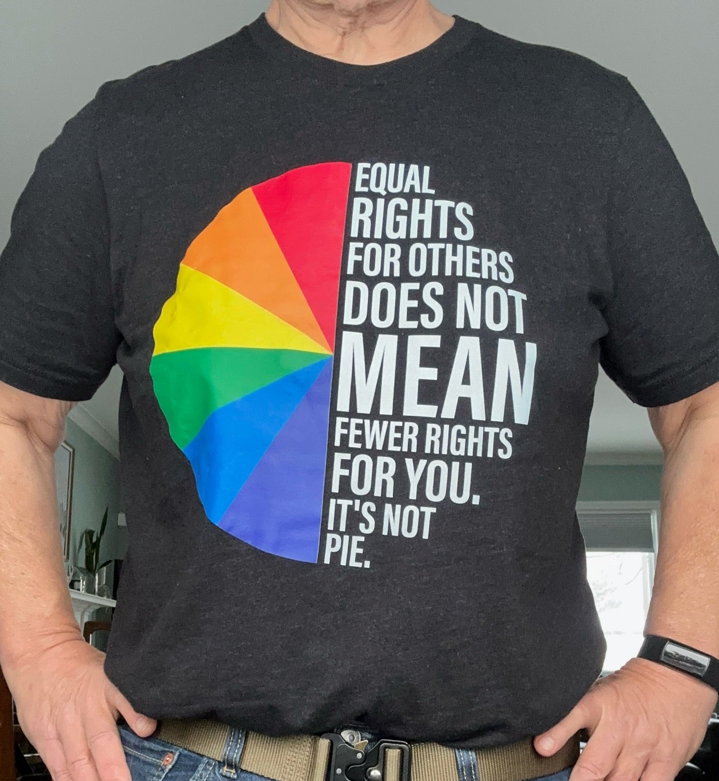 Equal Rights For Others Does Not Mean Fewer Rights For You: It's Not Pie Shirt