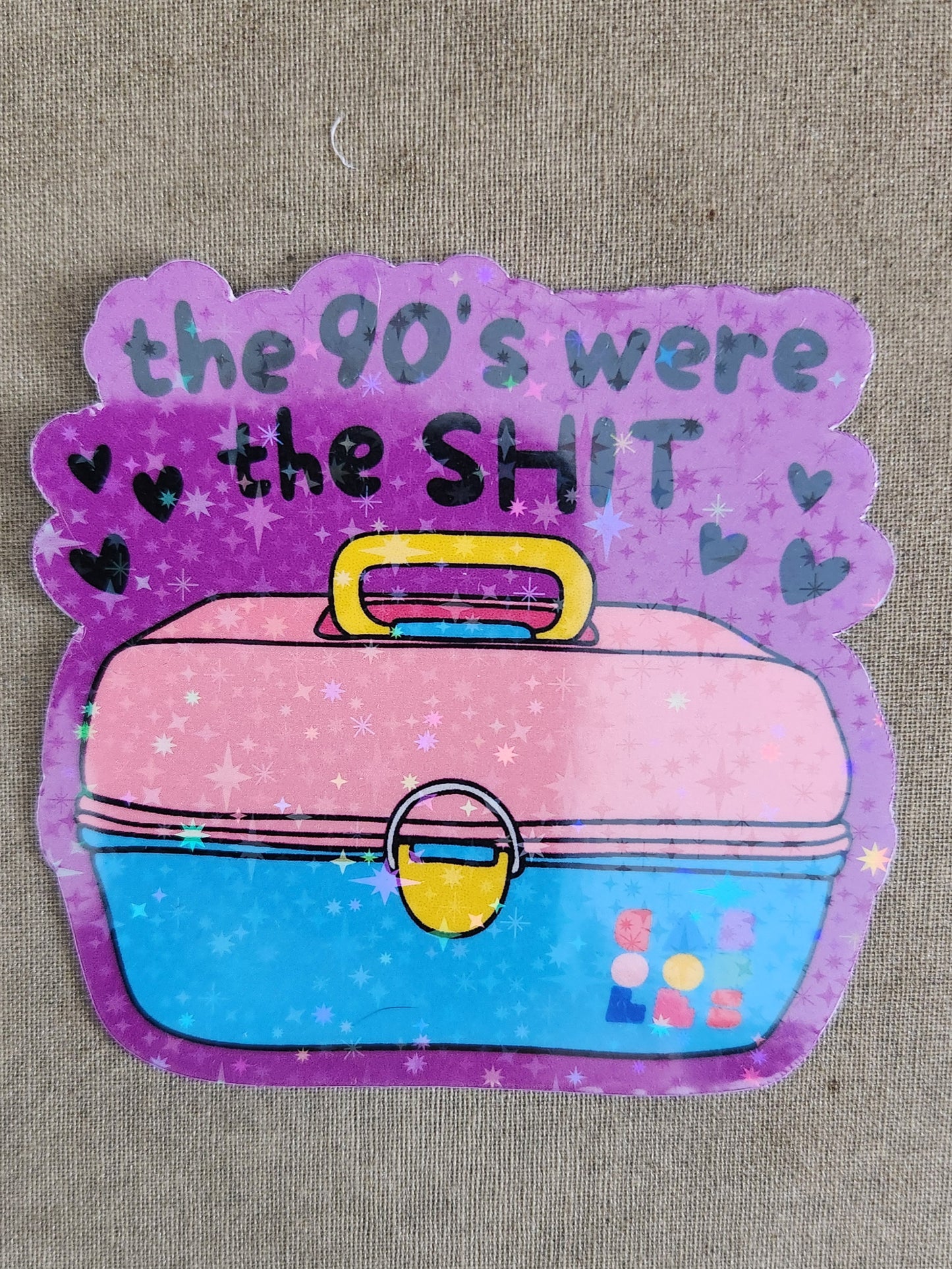 The 90s Were the SHIT Sticker