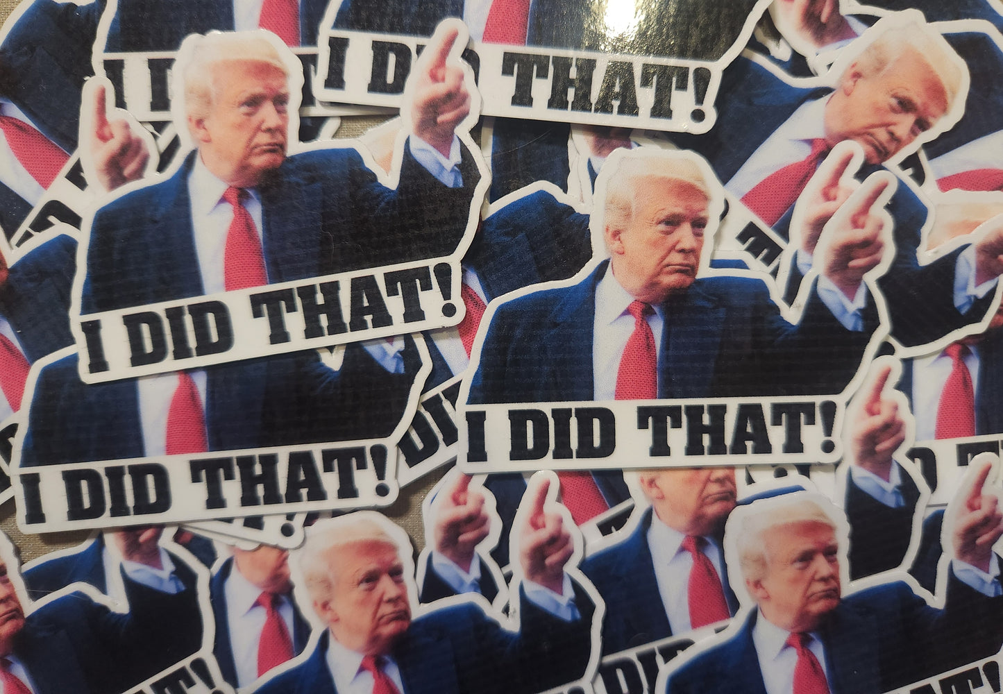 Trump "I Did That" Sticker Pack