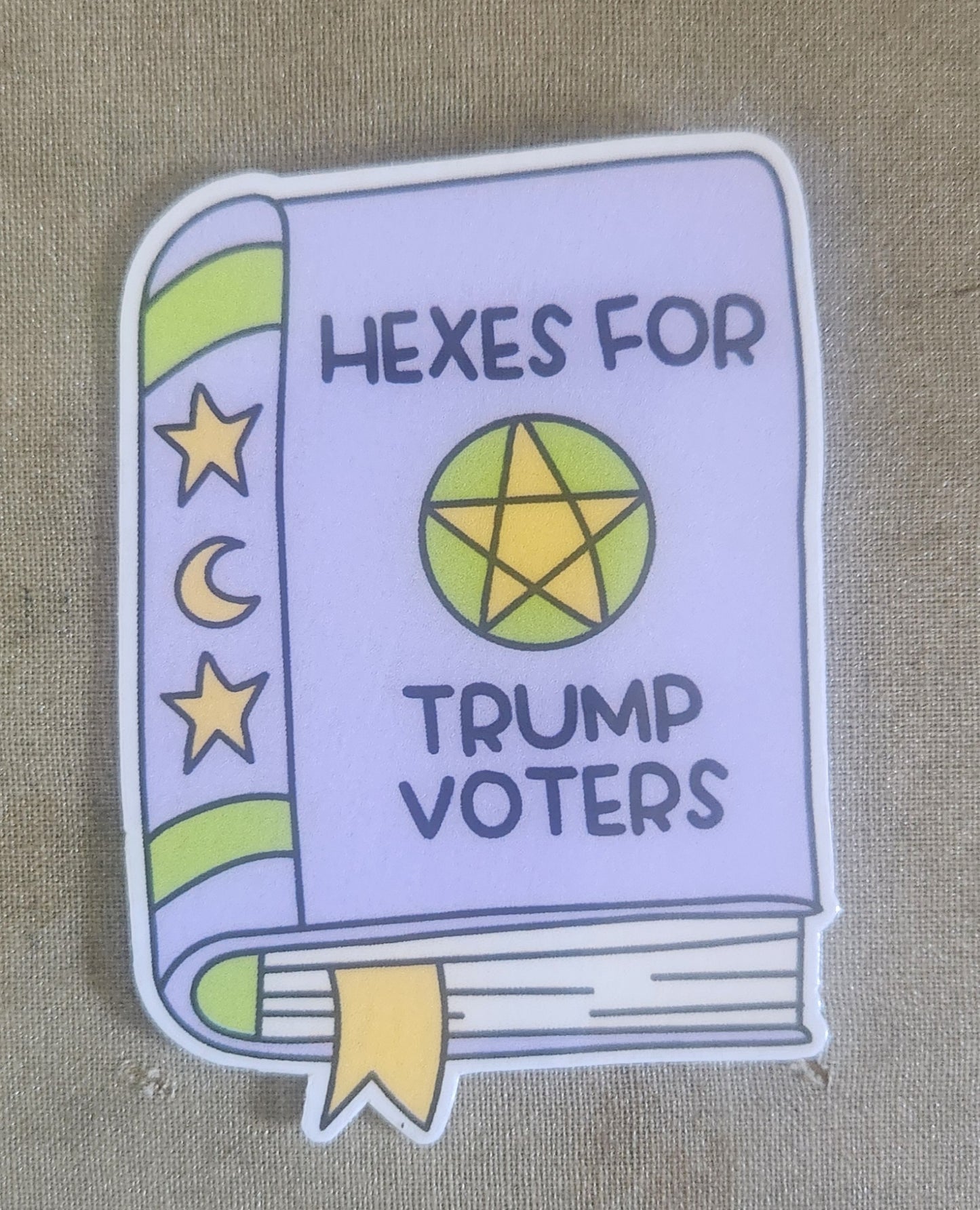 Hexes For Trump Voters Sticker
