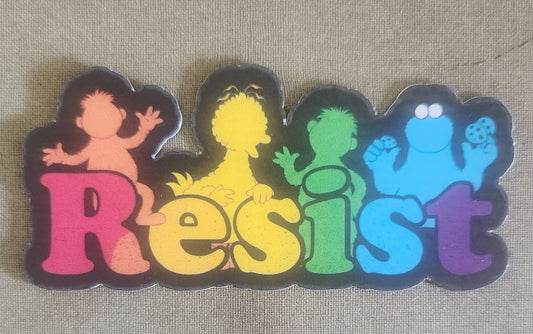Sesame Street Resist Sticker