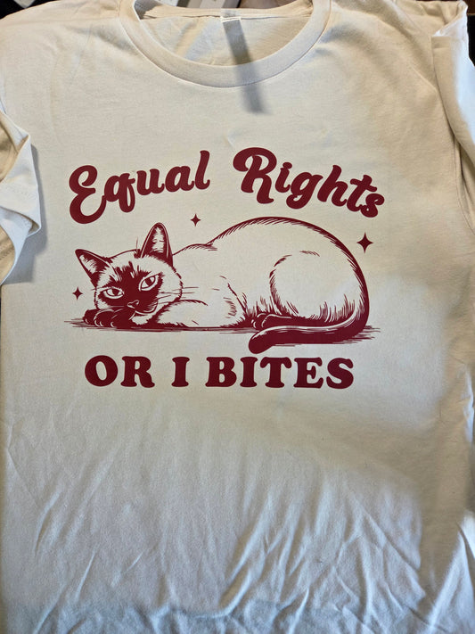 Equal Rights or I Bites T-Shirt