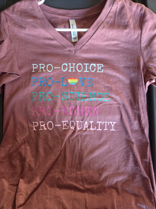 Pro- T-shirt (Sylvie Special)