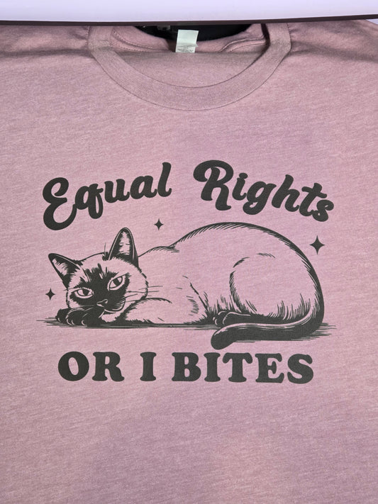 Equal Rights or I Bites T-Shirt