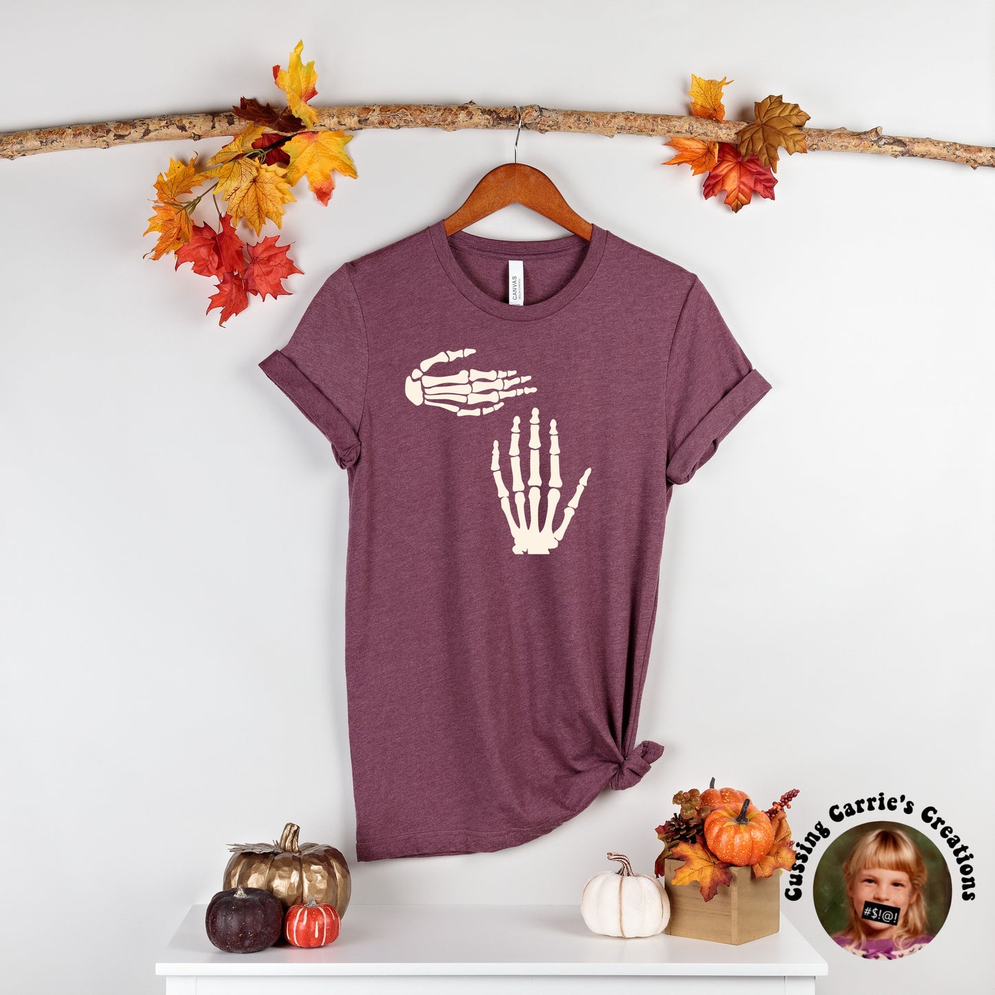Michigan Skellie Hands T-Shirt (Short Sleeve)