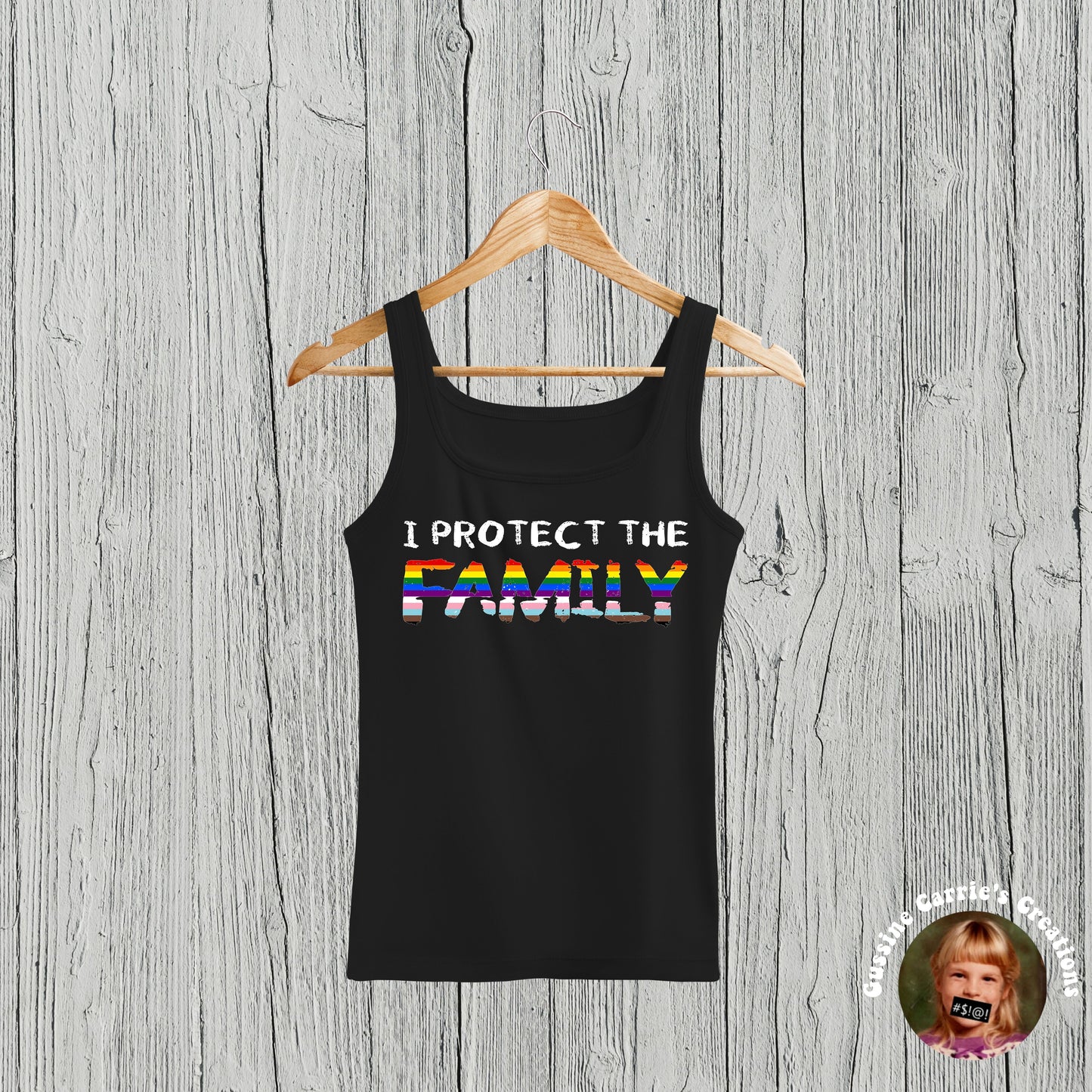 I Protect the Family Tank Top