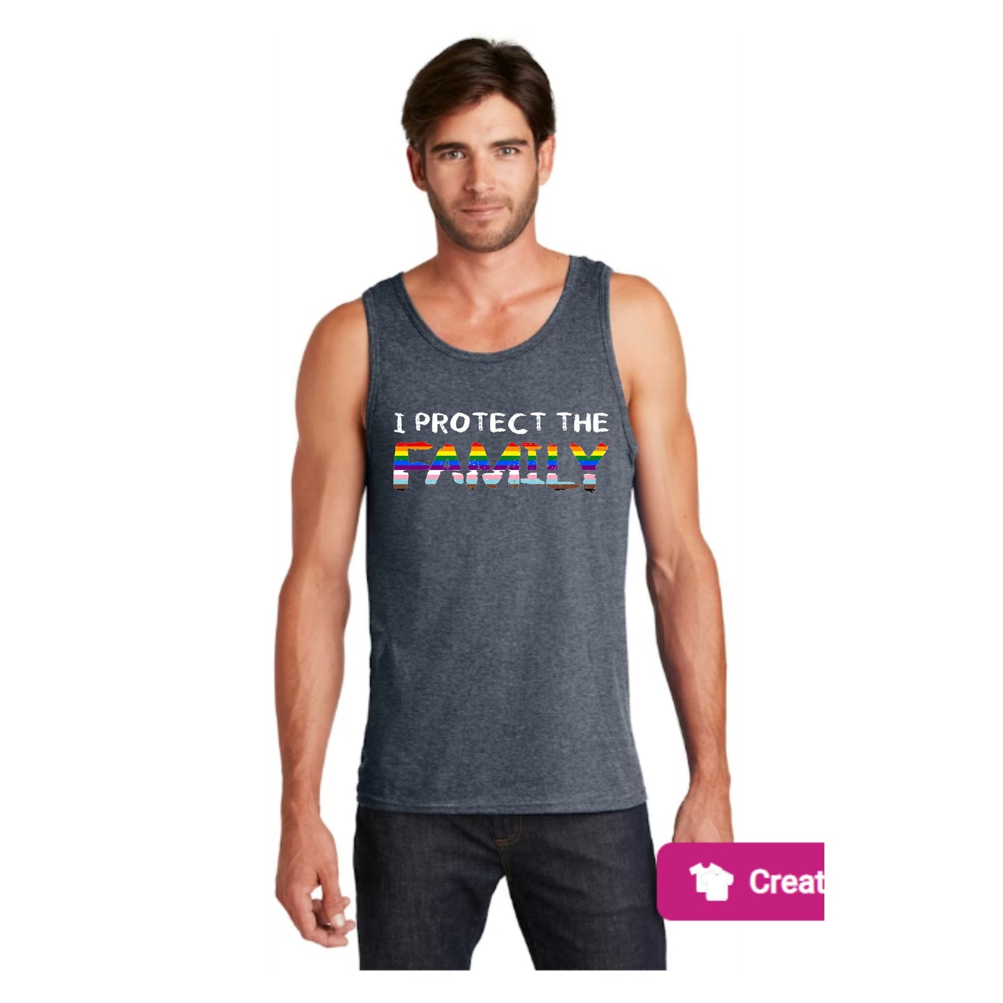 I Protect the Family Tank Top