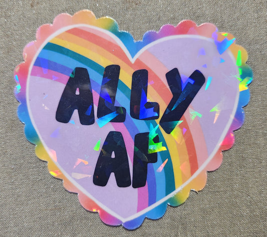 ALLY AF Sticker