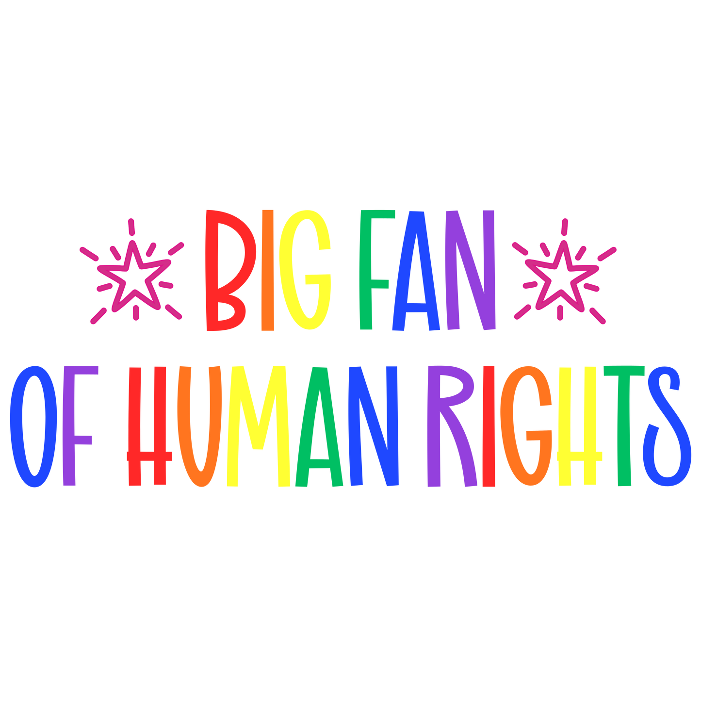 Big Fan of Human Rights T-Shirt