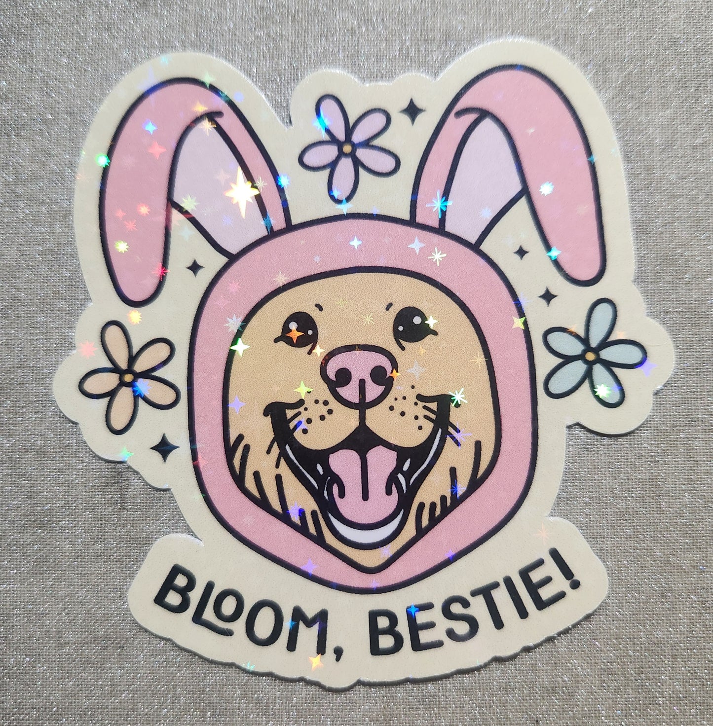 Bloom, Bestie Puppy Sticker