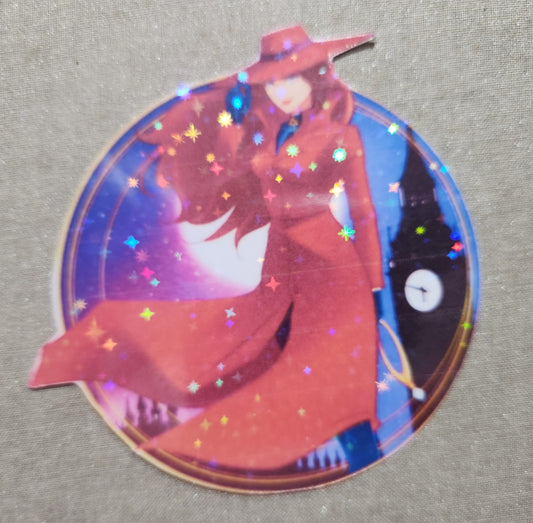 Carmen SanDiego Sticker