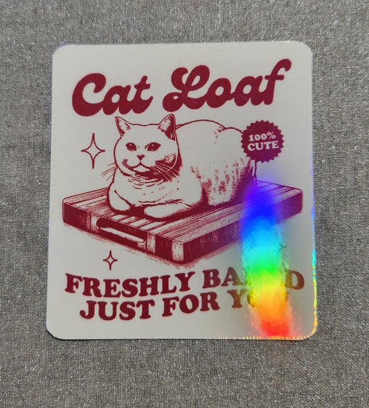 Cat Loaf Sticker