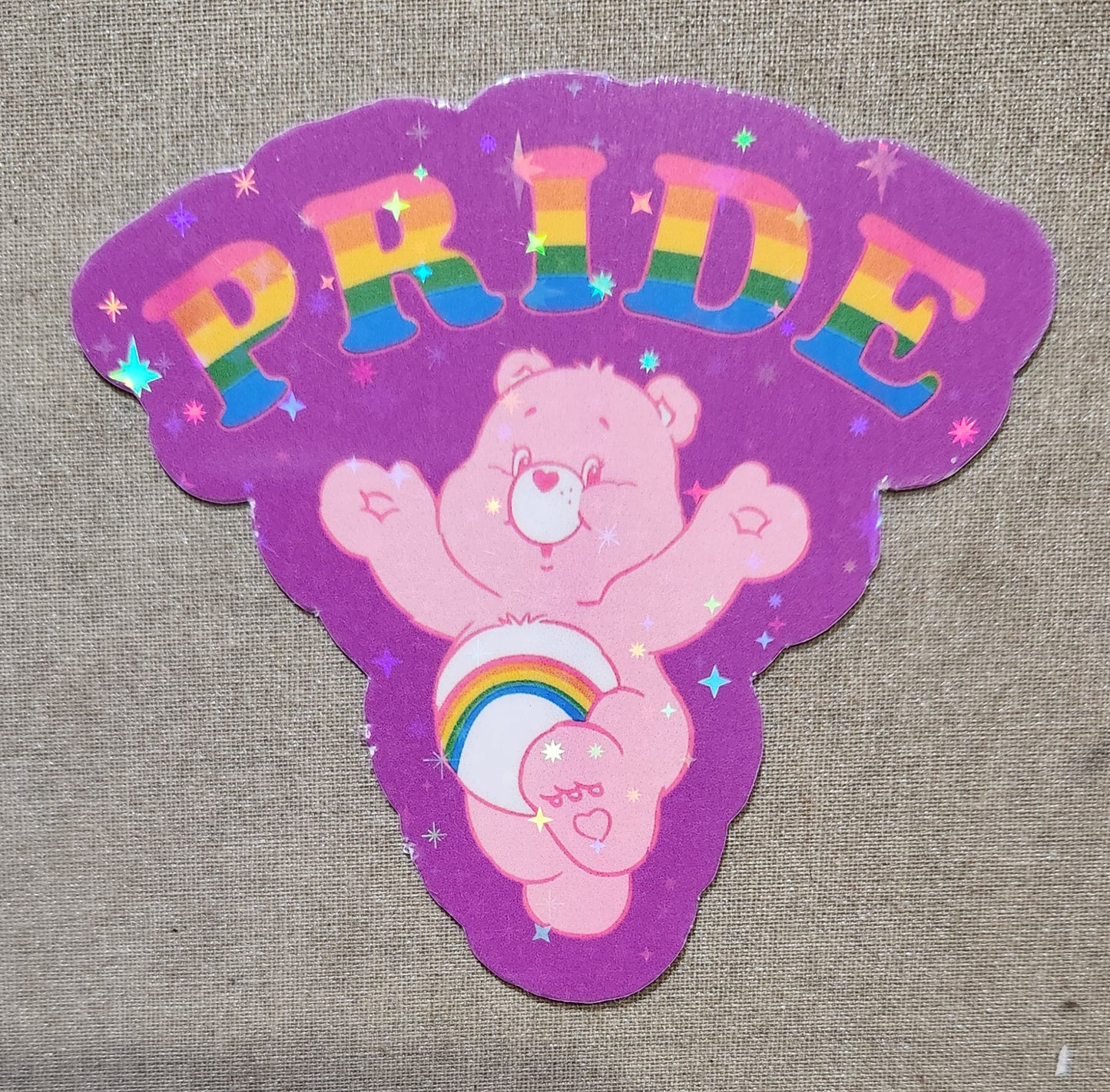 Cheer Bear Pride Sticker