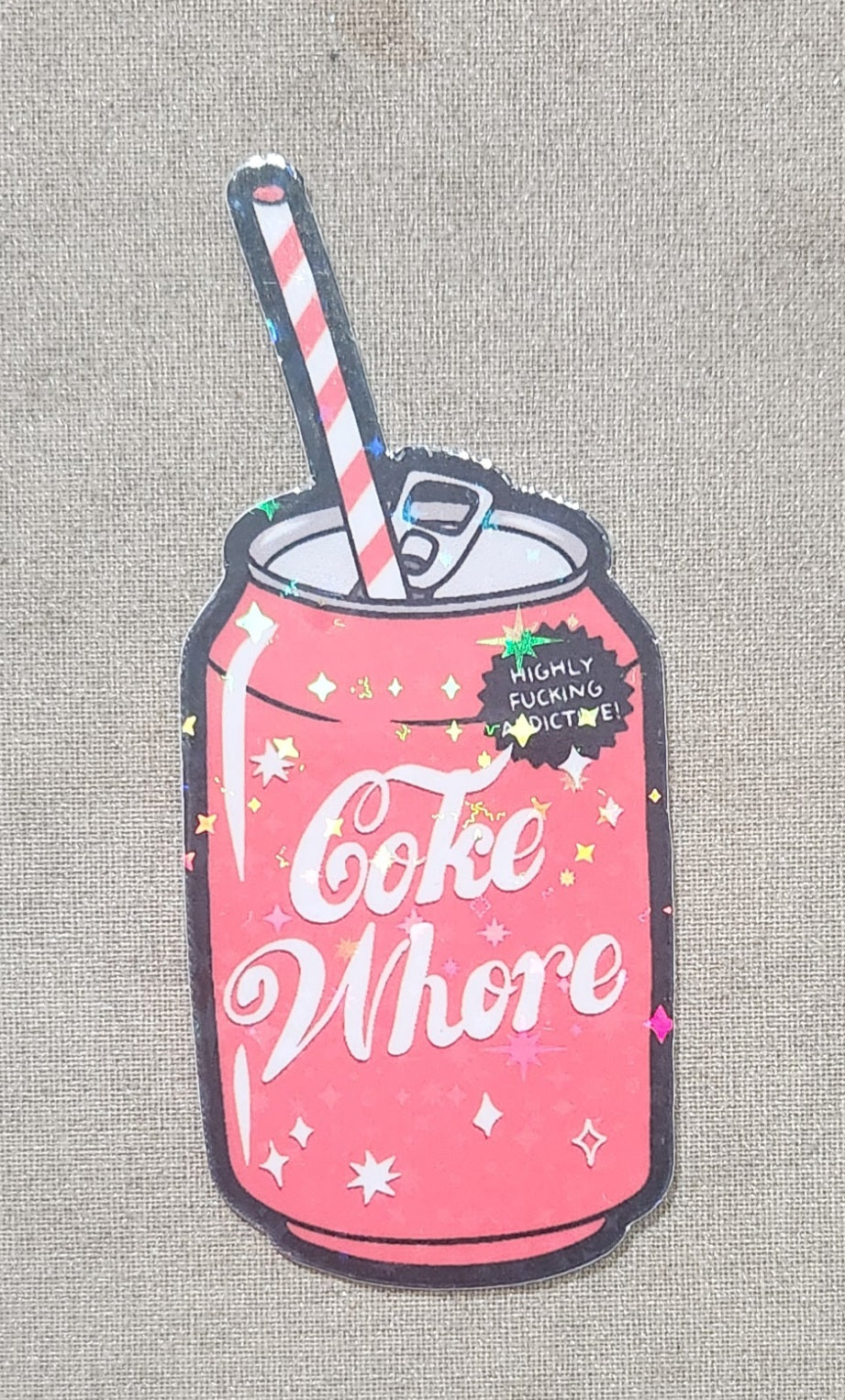 Coke Whore Sticker