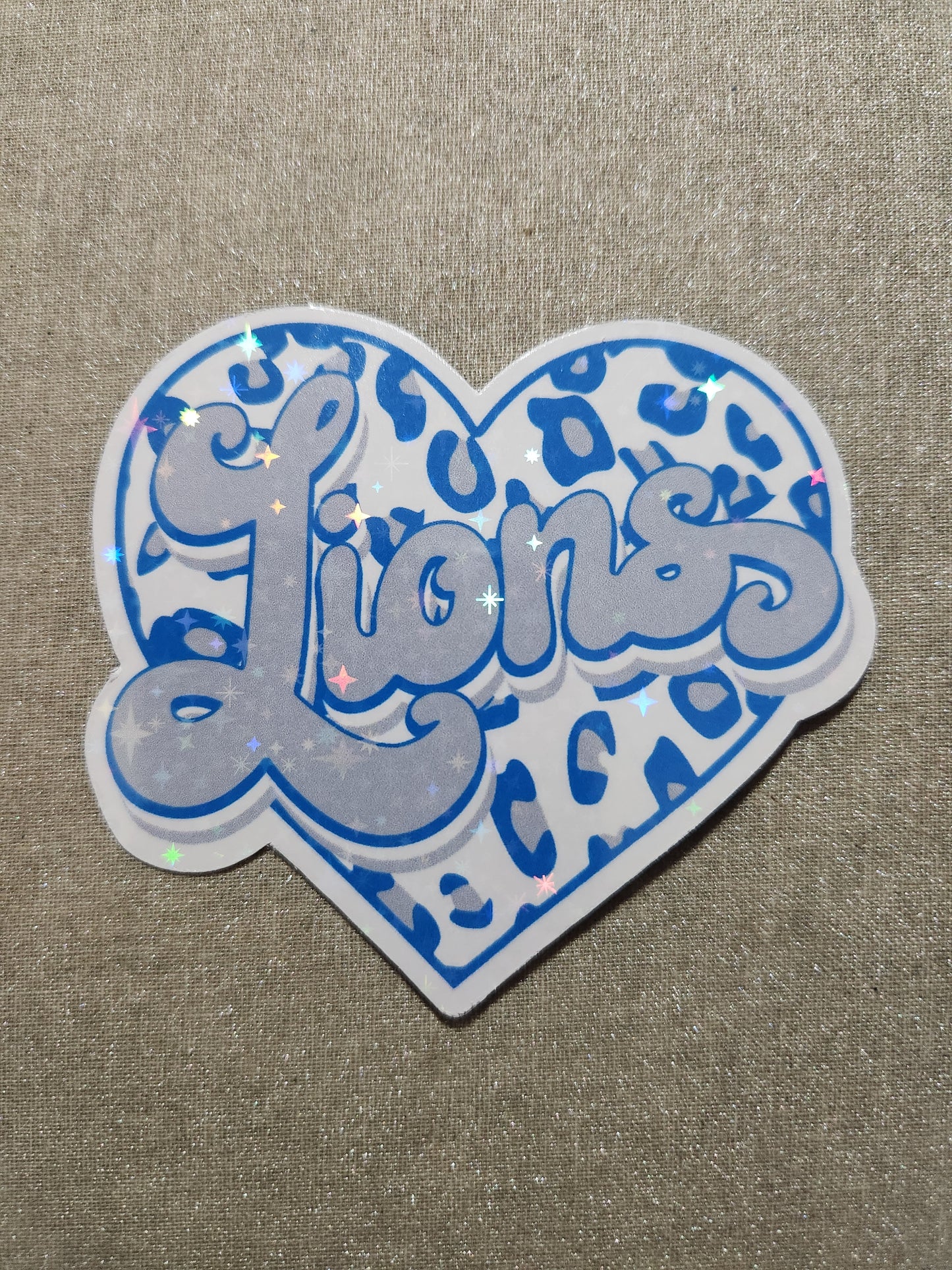 Lions Heart Sticker